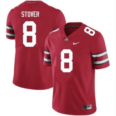 Cade Stover #8 Ohio State Buckeyes Limited Jersey Red