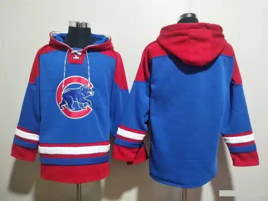 Men's Chicago Cubs Blank Hoodies