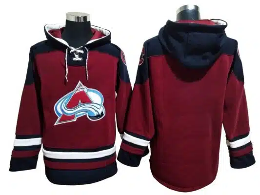 Colorado Avalanche Blank Hoodies