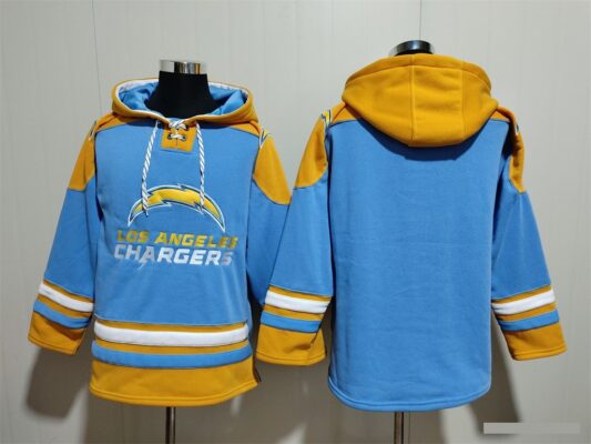 Los Angeles Chargers Blank Hoodies