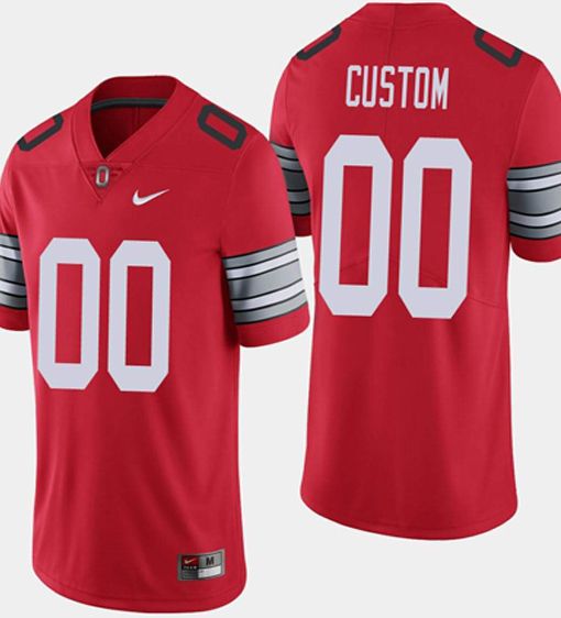 Ohio State Buckeyes Custom Jersey Red - Mini Toy For US