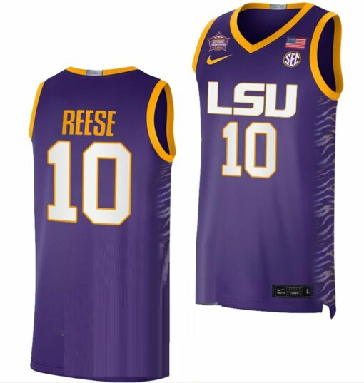 Angel Reese Jersey #10 LSU Tigers 2023