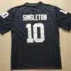 Penn State Nittany Lions #10 Nicholas Singleton Jersey Navy