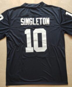 Penn State Nittany Lions #10 Nicholas Singleton Jersey Navy