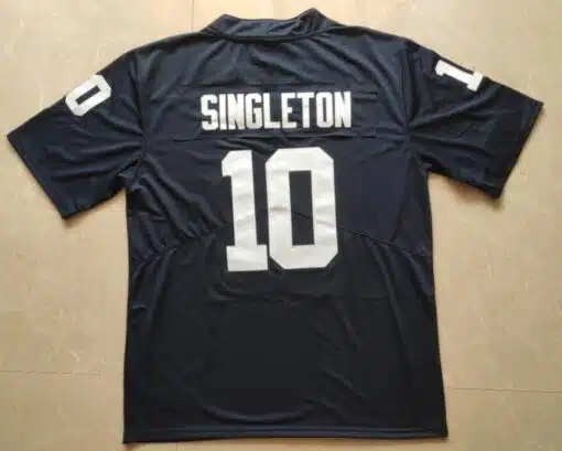 Penn State Nittany Lions #10 Nicholas Singleton Jersey Navy