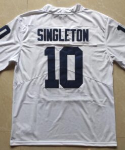 Penn State Nittany Lions #10 Nicholas Singleton Jersey White