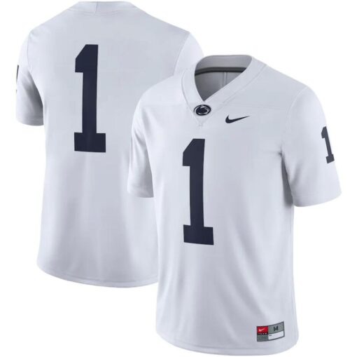 #1 Penn State Nittany Lions Limited Jersey White