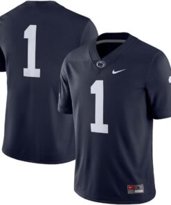 Men's #1 Penn State Nittany Lions Limited Jersey Navy