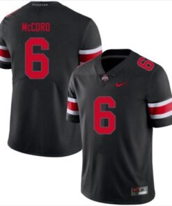 Men's Kyle McCord #6 Ohio State Buckeyes Limited Jersey Black