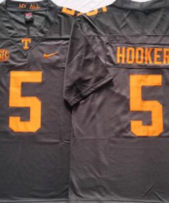 Men's Hendon Hooker #5 Tennessee Volunteers Limited Jersey Gray