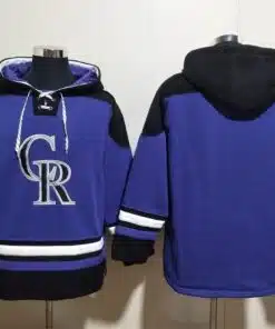 Men's Colorado Rockies Blank Hoodies