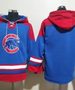 Men's Chicago Cubs Blank Hoodies