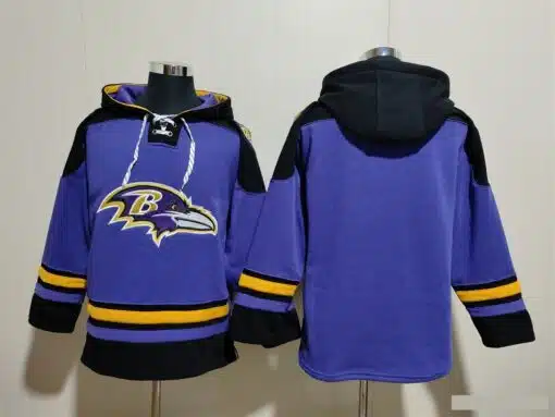 Baltimore Ravens Blank Hoodies