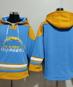 Los Angeles Chargers Blank Hoodies