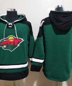 Minnesota Wild Blank Hoodies