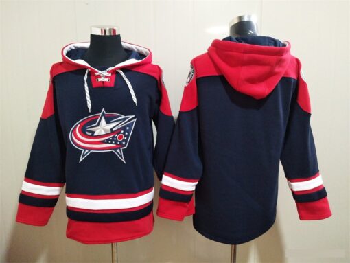 Columbus Blue Jackets Blank Hoodies