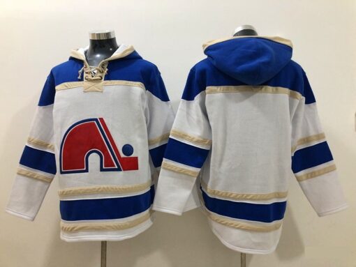 Quebec Nordiques Blank Hoodies