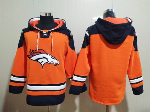 Denver Broncos Blank Hoodies